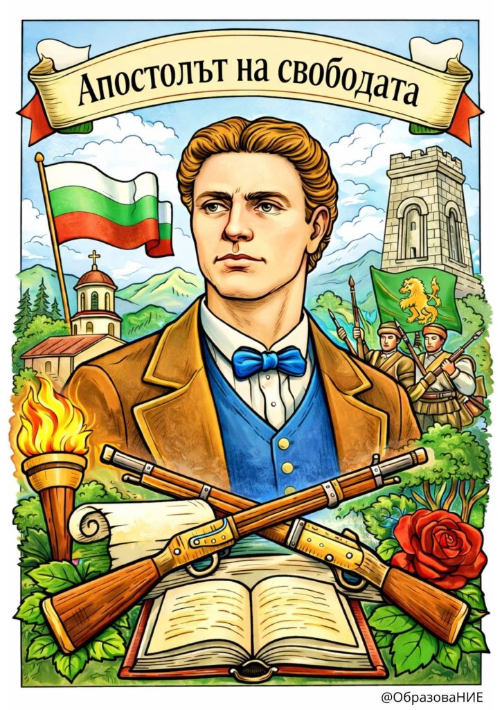 Урок за Васил Левски в 1. клас