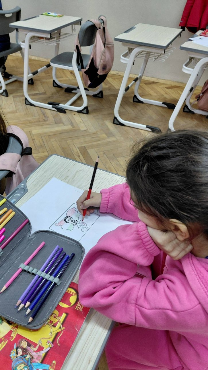 Урок за Васил Левски в 1. клас