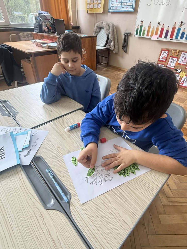 Открит урок на тема „Стъпала на знанието“.