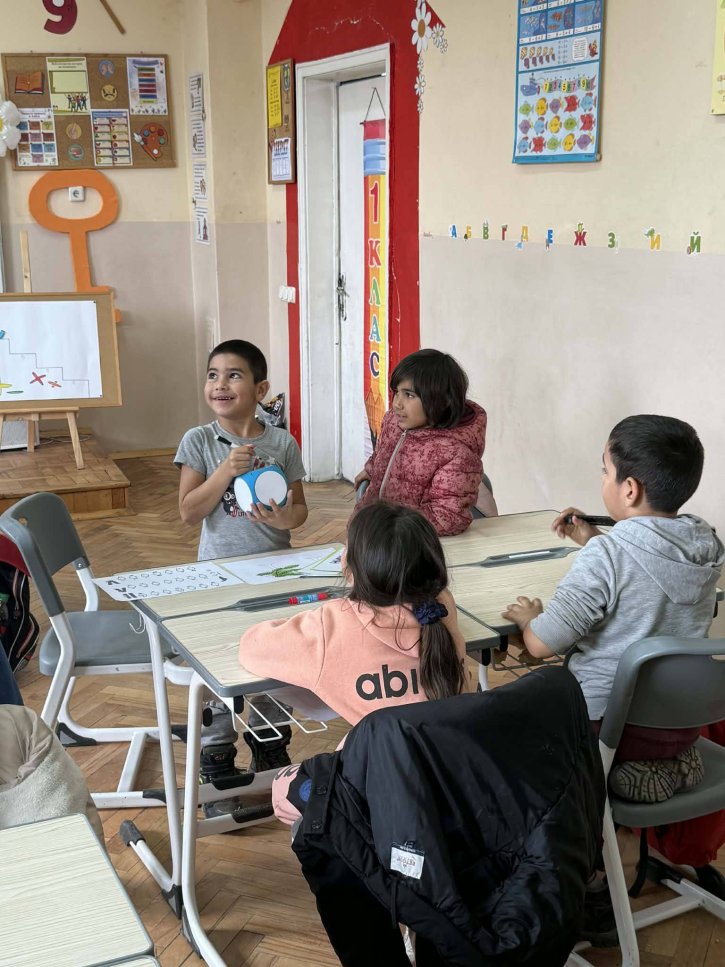 Открит урок на тема „Стъпала на знанието“.