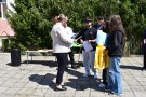 Тържествено награждаване на изявени ученици по повод патронния празник.