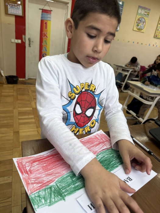 Проекти на учениците от ЦДО 1. и 2. клас за живота и делото на Васил Левски.